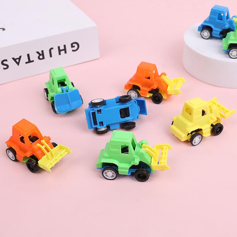 12pcs Pull Back Truck Vehicle Cars Toy Kids Birthday Party Favors Goodie Pinata Filler Boy Girl Christmas Gift School Prize