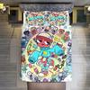 Hra D-Dandy's World Povlečení 3D Tištěná Sada Povlaku na Přikrývku s Povlaky na Polštáře Chlapec Dospívající Děti Narozeninový Dárek Měkké Roztomilé Ložní Prádlo