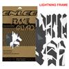 PVC Bicycle Front Fork Stickers 3D Mountain Road Bike Front Fork Frame Scratch-Resistant Sticker Cycling Decorations
