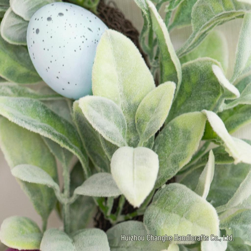 Spring Easter Egg Door Wreath Decoration