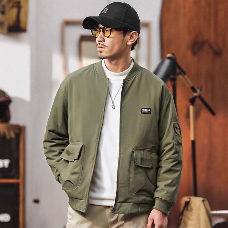 Jeep Men's Autumn Thickened Workwear Jacket