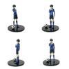 Blue Lock Pvc Collectible Figure With Assembly For Desk Decor