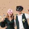 Fox Masquerade Mask Faux Leather Adjustable Full Face Covers for Cosplay Halloween Parties Punk Gothic Role-Play Costume Accessory