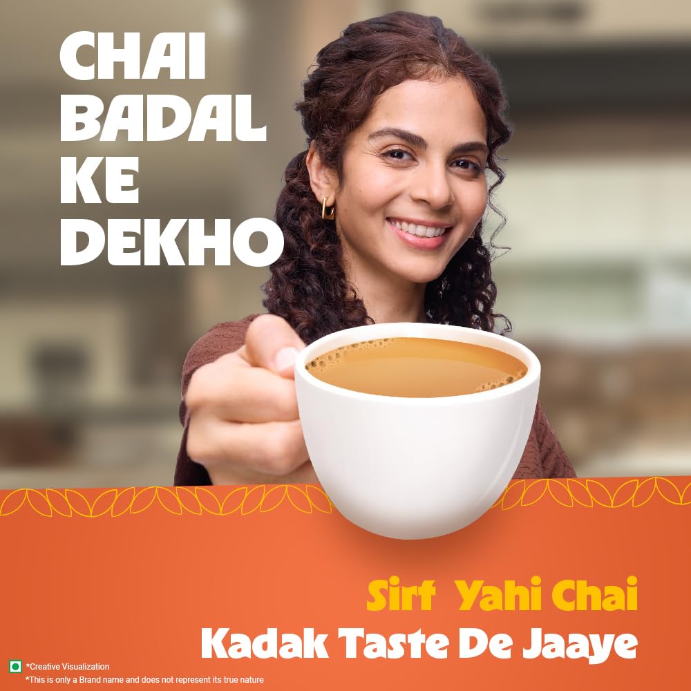 Wagh Bakri Premium Leaf Tea 1 Kg Pack For Rich Aroma Strong Taste And Classic Assam Black Tea Experience