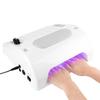 BEPAN 5-in-1 Strong 80W Suction Nail Dust Collector Vacuum Cleaner High Power 4500RPM For Cleaning with Drill Handle LED Lamp Light