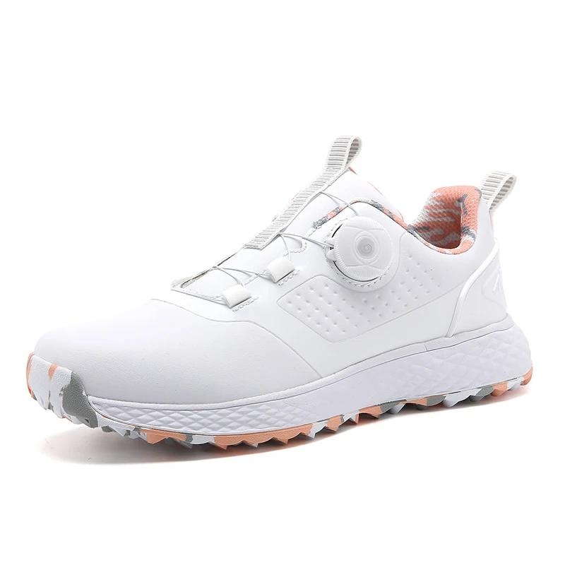 Waterproof Golf Shoes for Men Women Spikeless Outdoor Golf Sport Sneakers Lightweight Comfortable Sport Shoes Mens Golf Trainers