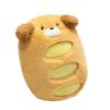 Cartoon Simulated Bread Puppy Doll Plush Toy Girl Sleeping with Legs Long Pillow Doll Bedside Pillow
