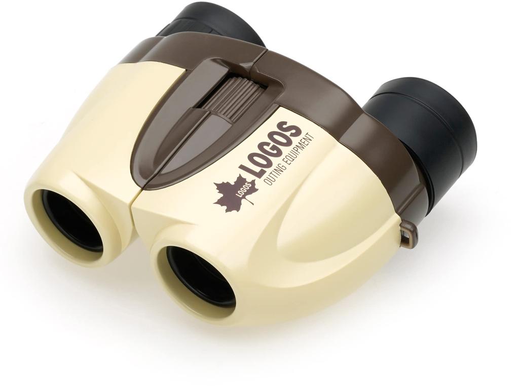 KENKO LOGOS Binoculars, 7-21x21, Variable Magnification, 21mm Objective Lens Diameter, Neck Strap Included, Beige, LK-CE0721