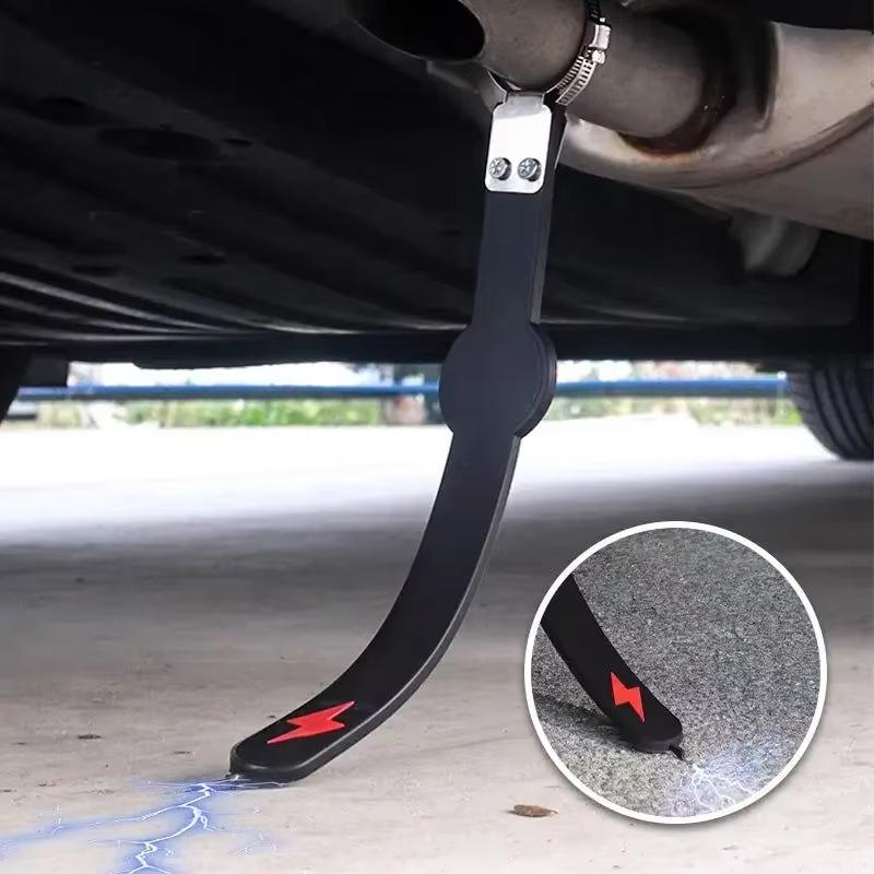 Car Anti-Static Belt Earth Ground Wire Belt Anti-Static Flex Strip Vehicle Truck Electrostatic Strip Canceller Styling For SUV
