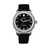 Renaissance Steel And Black Suede Automatic NY41-AD1M-3B1A 200M Unisex Watch