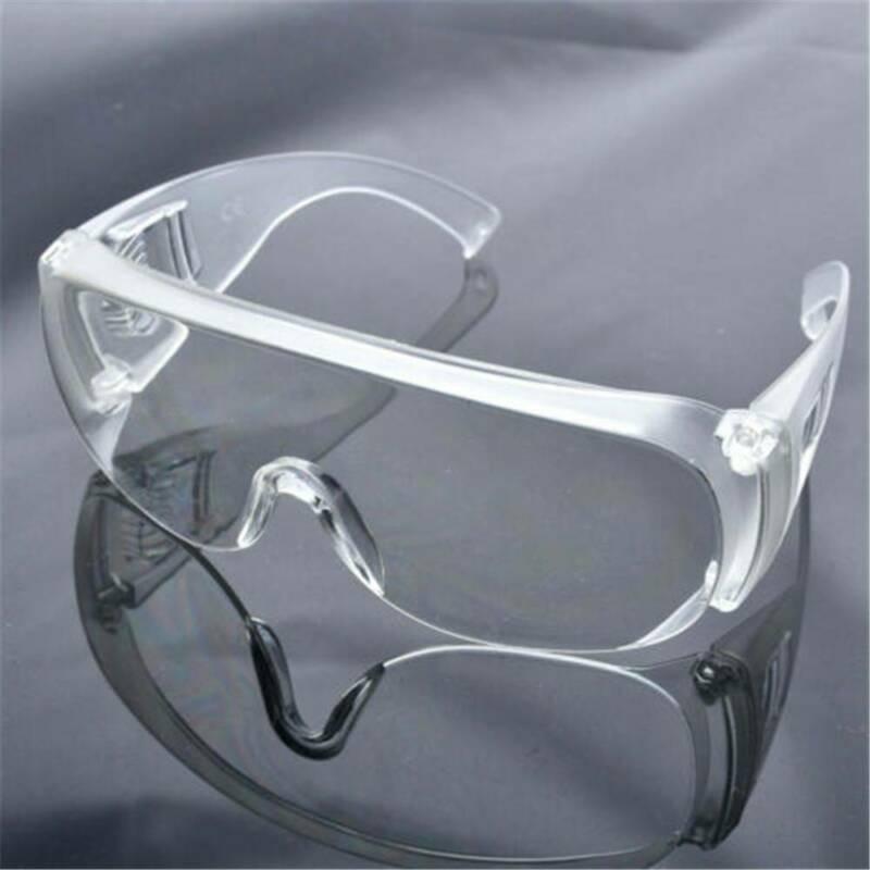 Clear Safety Glasses With Anti-reflective And Anti-shock Lens For Labs