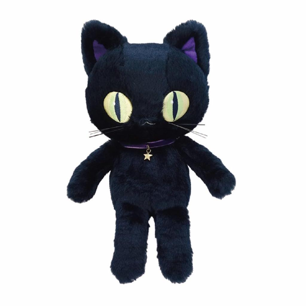 Naitou Design Blue World Plush Toy S, Thistle Cat, Approximately 26cm Tall