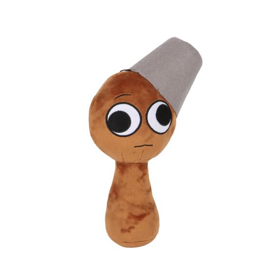 Horror Game Plush Doll Soft Stuffed Figure Toy for Boys Girls Cute Kids Cuddly Toy for Encourages Imaginative Play