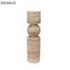 Home Decor Marble Candlestick TV Cabinet Desktop  Ornaments Candle Holder Wedding Decoration  Candle Holders Decor for Table