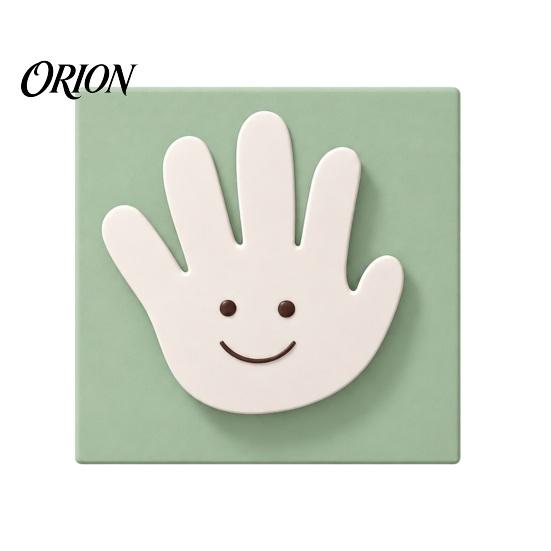 Novelty Wall Switch Protector 3D Printed High Five Light Plate Covers, Decorative Palm Macaron Color Room Decor Cover Plate, Creative Outlet