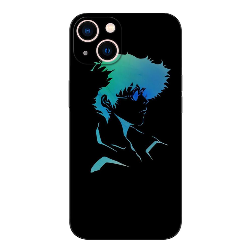Černé TPU pouzdro pro Samsung Galaxy F23 M12 M22 M23 M32 4G M52 5G M30S M21 Space Cowboy Bebop