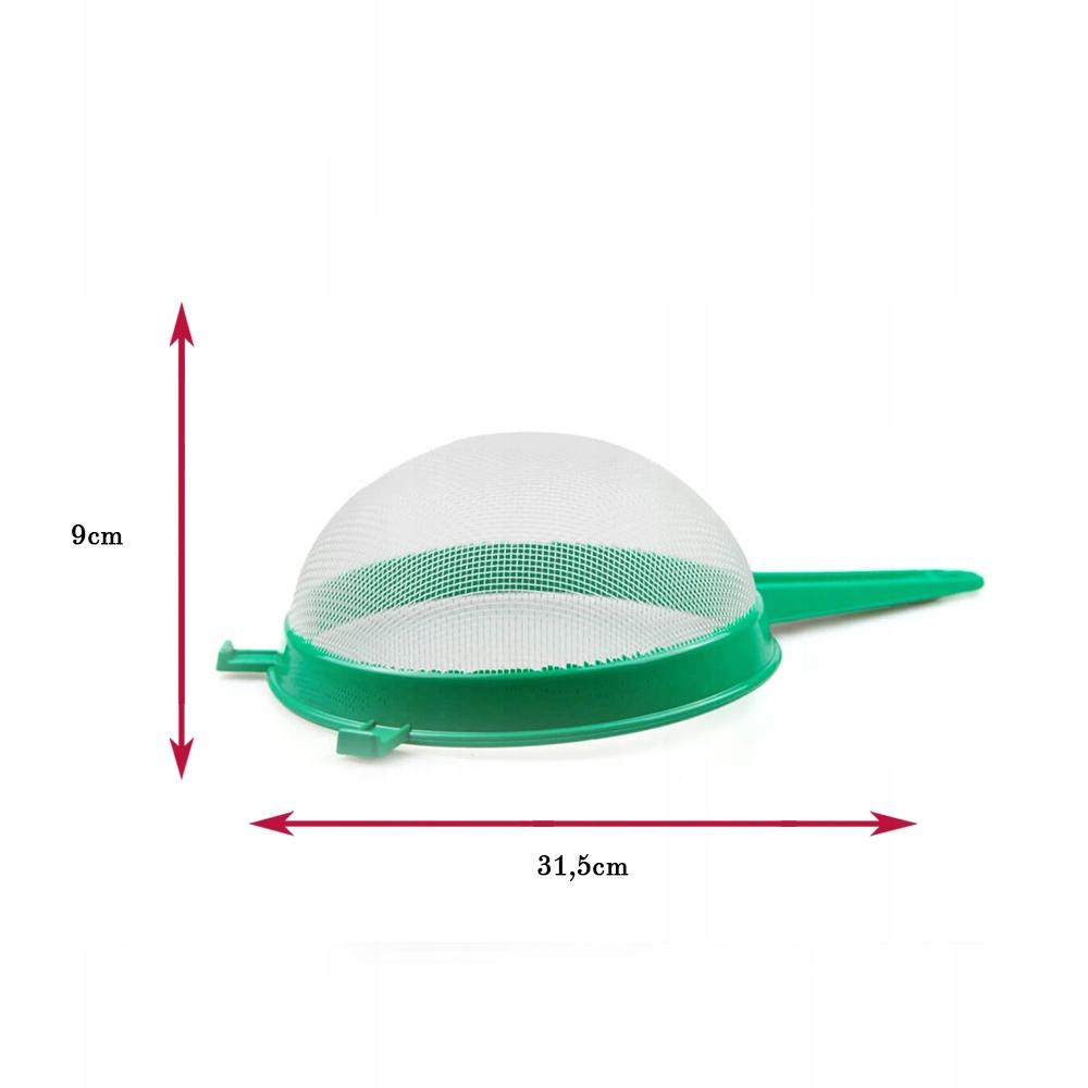 Plastskål med Kulformad Sil Fi 180 Universell Djup Stabil Stark