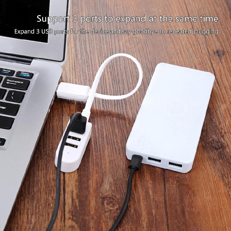 3 USB Port Multi-function 3A Charger Converter Extension Cable Line Expansion