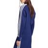 Women's Adidas Originals Jackets Women's Dark Blue/White Turtleneck Moderate Straight Fit