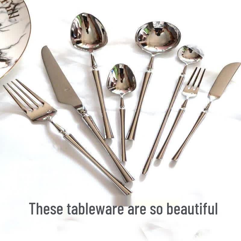 Qweel Slender Waist 304 Stainless Steel Western Cutlery