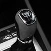 Alcantara Suede Car Gear Lever Stick Shift Knob Cover Cap For Skoda Superb Octavia Rapid Kamiq Shifter Hanld Moulding Pad