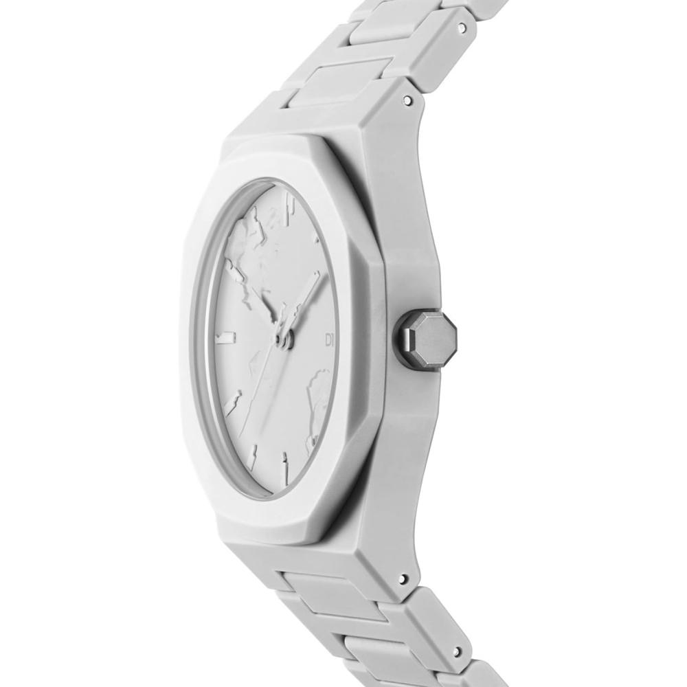 D1 Milano Men S Watch [polycarbon] fragMent 40.5mm Pcbj40 White fragMent