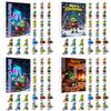 Christmas Countdown Calendar With Frog Acrylic Hanging Decorations For Holiday Room Decor