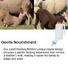 Ziegenmilch-Flasche mit Sauger Tragbare Kälber-Trinkflasche für Lamm Kalb Ochsen Nutztiere Viehbedarf