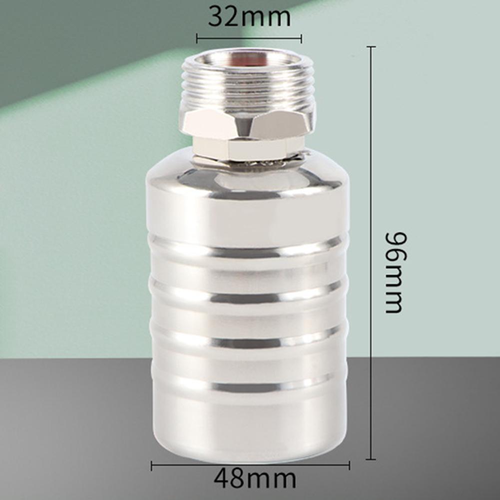 Automatische Wasserstandsregelung Ventil Edelstahl Schwimmkugelventil Tank Wasserturm Pool Schalter Absperrventil Zubehör