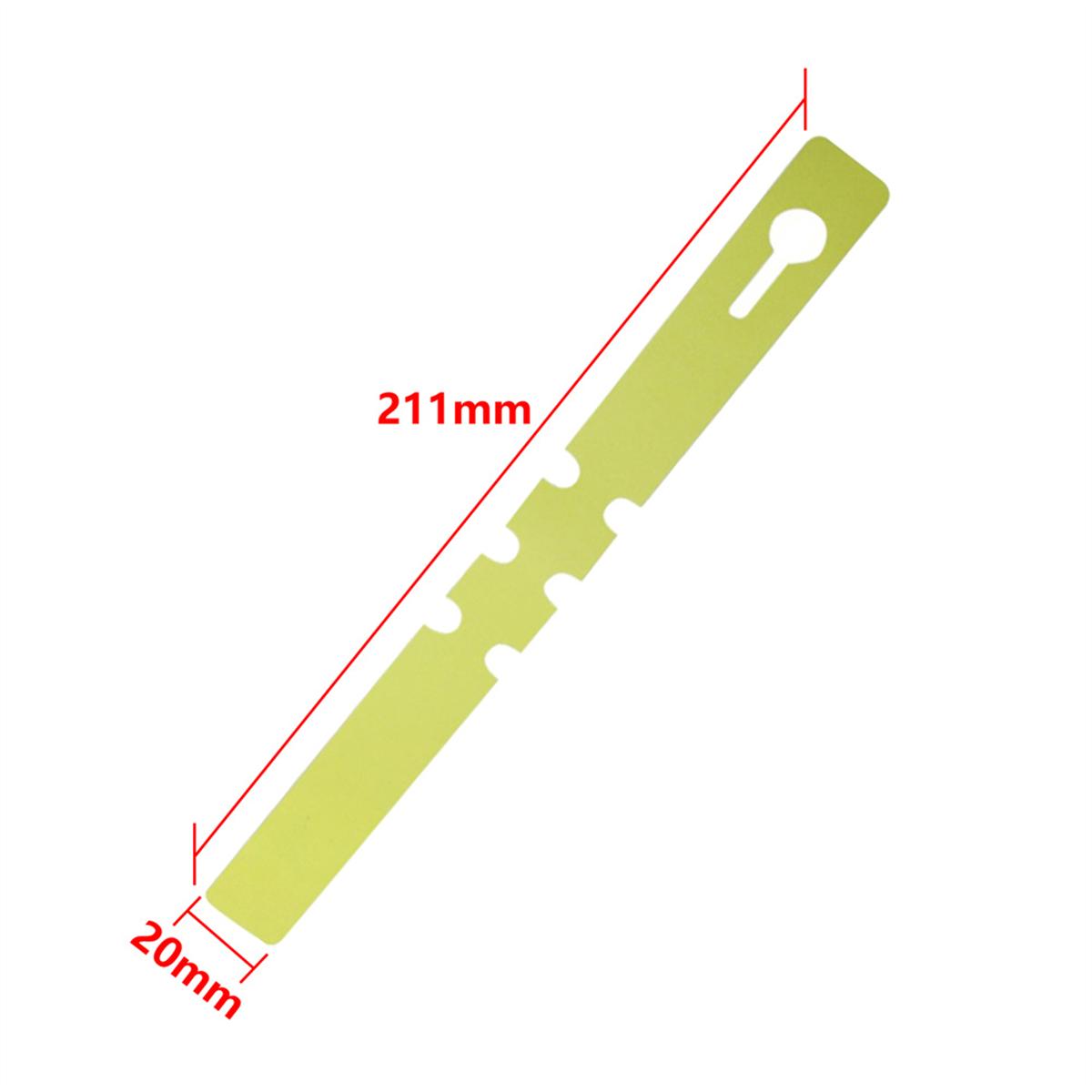 

100Pcs Gardening Plant Labels Ring-shape Waterproof Hanging Tags Yard Orchard Trees Flowers Potted Plants Classification Sign 100pcs