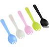 Handon Disposable Plastic Spoons & Forks - Individually Wrapped