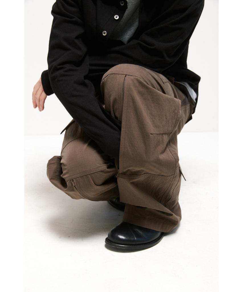 Haechinglum Tactical Pants Ripstop Mud Brown