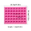 Non Stick Letter Chocolate Mold 48 Cavity Ice Cube Tray  Home Baking Kitchen DIY