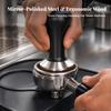 9 Pieces Espresso Accessories Kit Rust-Proof Milk Foaming Pitcher with Stencils