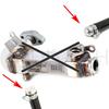 EGR Delete Kit Cooler Removal Plug Kit Long Version for BMW E46 318d 320d 330d 330xd 320cd Cooler Thermostat Bungs 3.0 M57N2 Diesel Engine