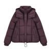 Winter new women's foreign style loose and thin cotton-padded clothes fashionable hooded thickened down cotton-padded clothes