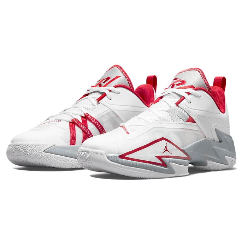 Air Jordan Westbrook One Take 3 Pf 'White Gym Red' Jordan DC7700-100