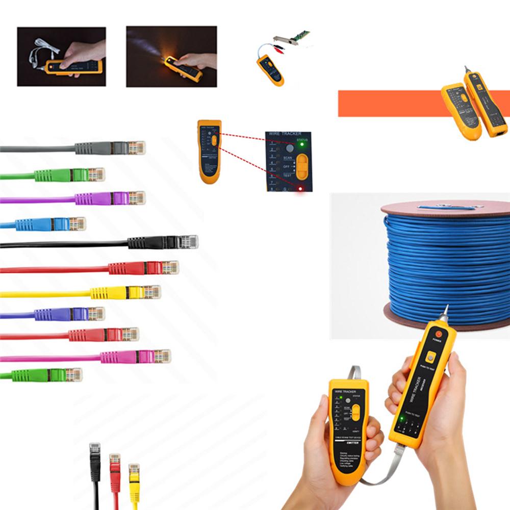 JW 360 Network Telephone Line Finder Multi Purpose Network Signal Wire Finder Network Line Checking Instrument Cable