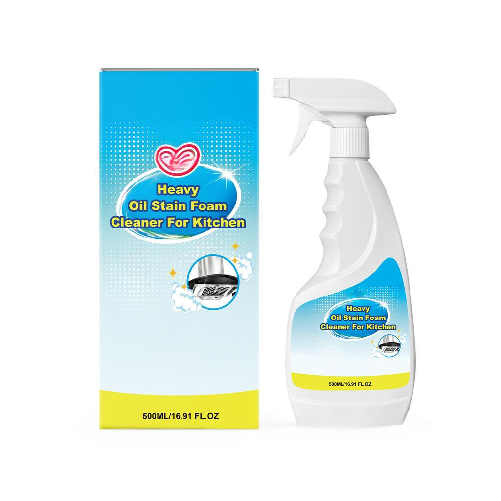 Jarrary Starker Schaumreiniger - Küchenentfetter Spray, Ofen- und Herdreiniger, Schnell wirkender schäumender Mehrflächenreiniger