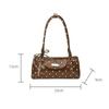 Sweet Polka Dots Design Shoulder Bags Large Capacity Zipper Tote Bag PU Leather Women's Handbag Women