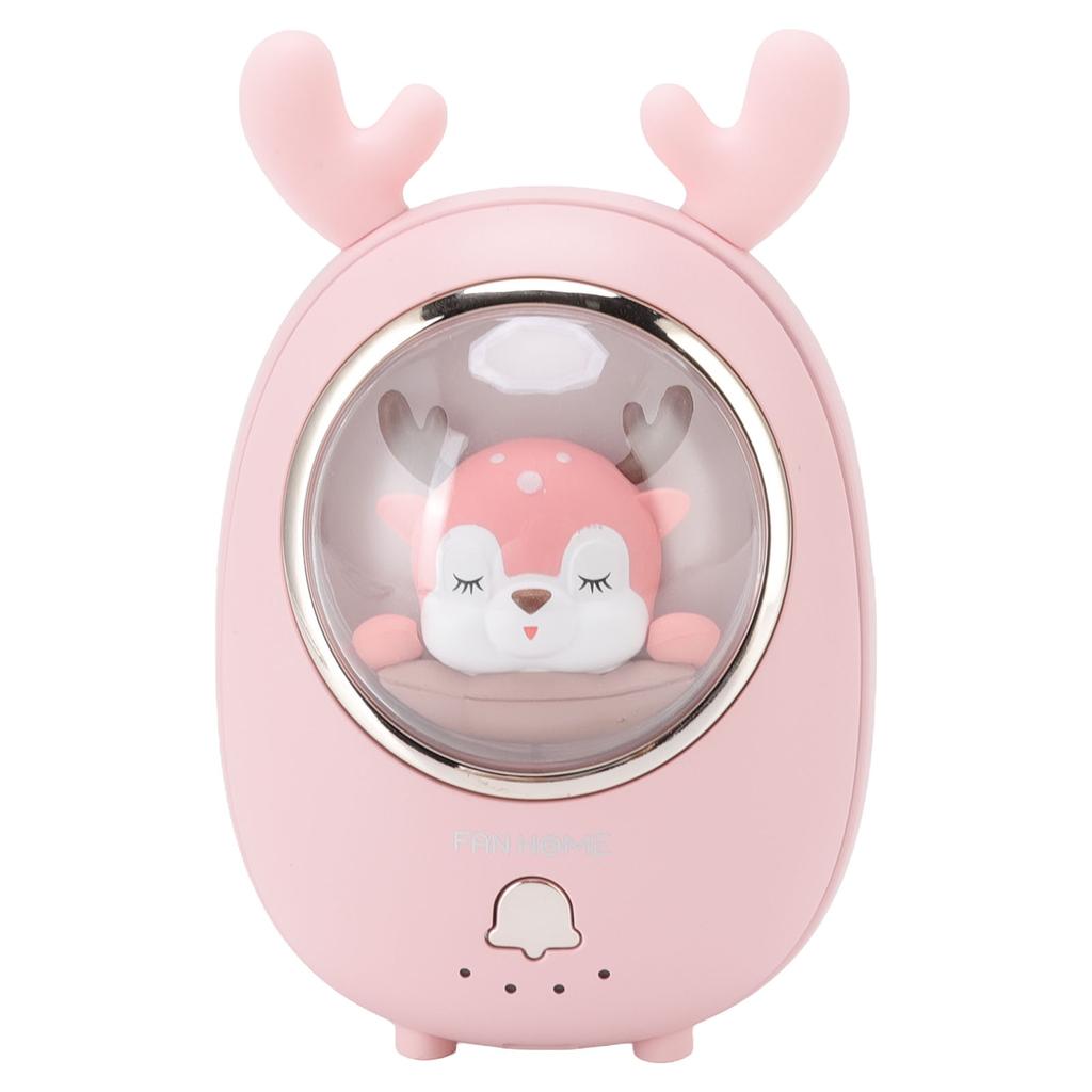 Portable Neck Fan Cute Pet Multifunction 3 Speeds Low Noise USB Rechargeable Bladeless Hanging Neck