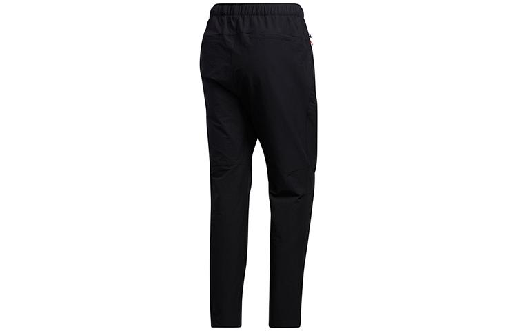 Мужские вязаные спортивные штаны Adidas Черные Умеренно прямые Штаны GF4007 S