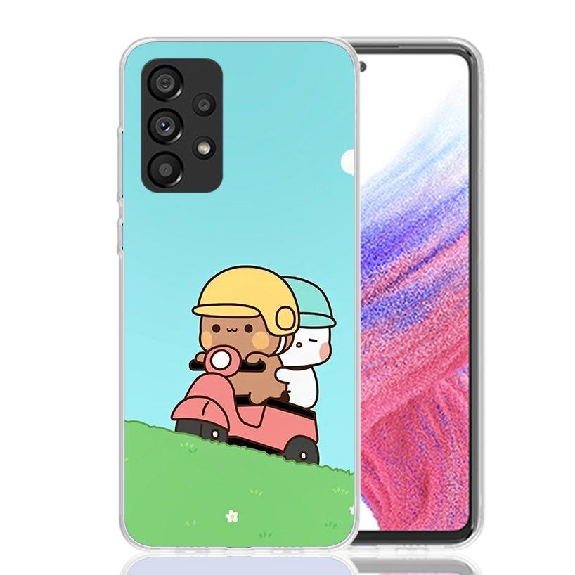 Bubu Dudu Cartoon Cute Phone Case For Samsung Galaxy A52 A42 A32 A22 A12 A02S A72 A51 A41 A31 A21S A50S A71 A40 A30S A10S A70