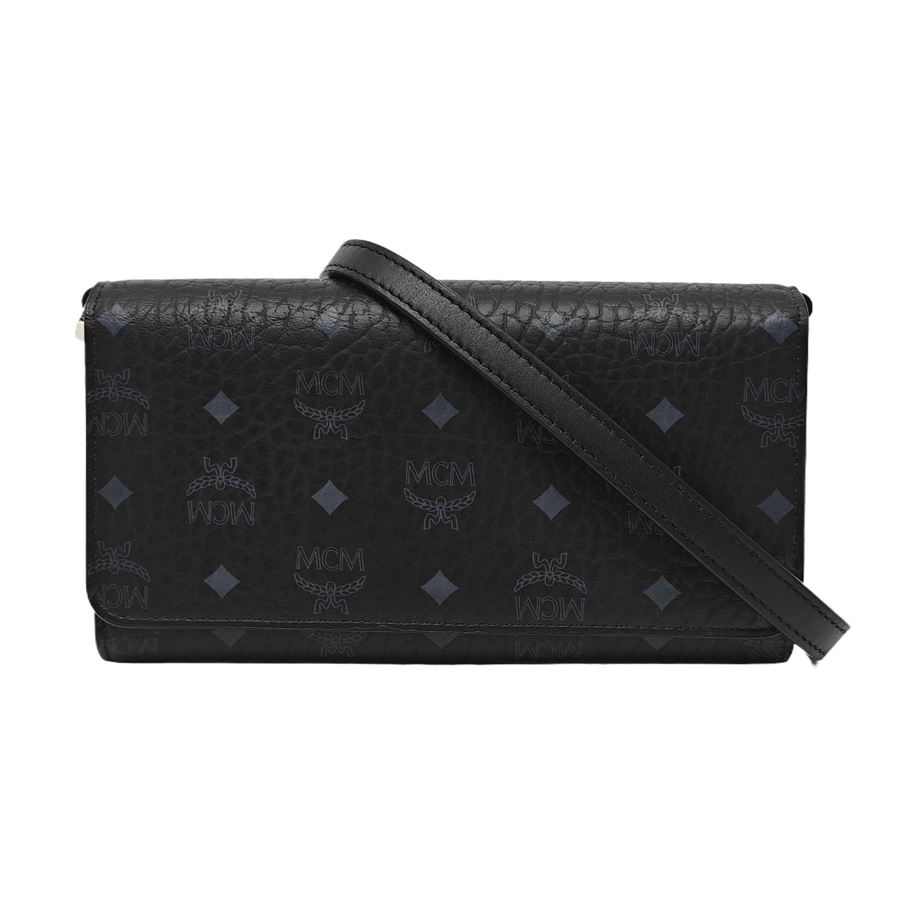 [Pre-Owned] Visetos Original Leather Crossbody Phone Wallet - Excellent #5H4HEG ONE SIZE