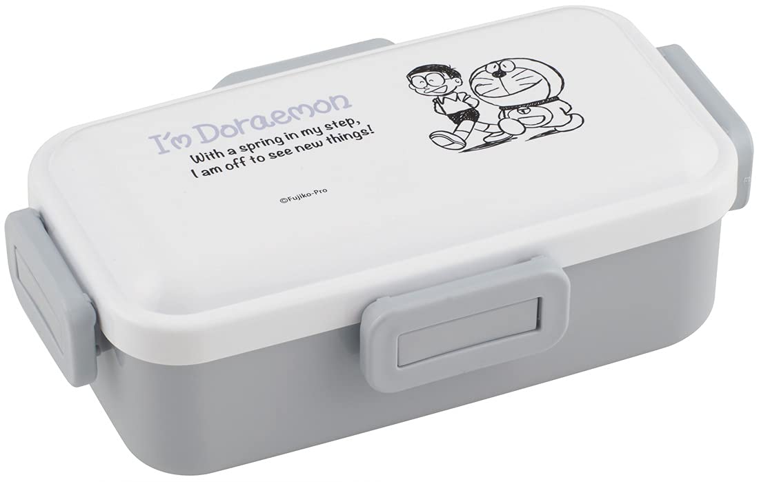 

Skater Antibacterial Lunch Box with Sanrio Soft-Serving Dome-Shaped Lid, 530ml, I m Doraemon Design, PFLB6AG-A