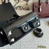 Womens Leather Crossbody Bag Tote Handbag Vintage Style Large Capacity Medium Size