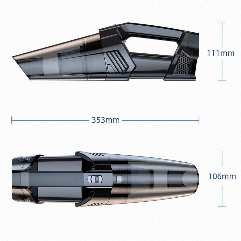 8000Pa Car Vacuum Cleaner Portable Wet And Dry dual-use Wireless Vacuum Cleaner High Suction Powerful Hand Vacuum Cleaner Car