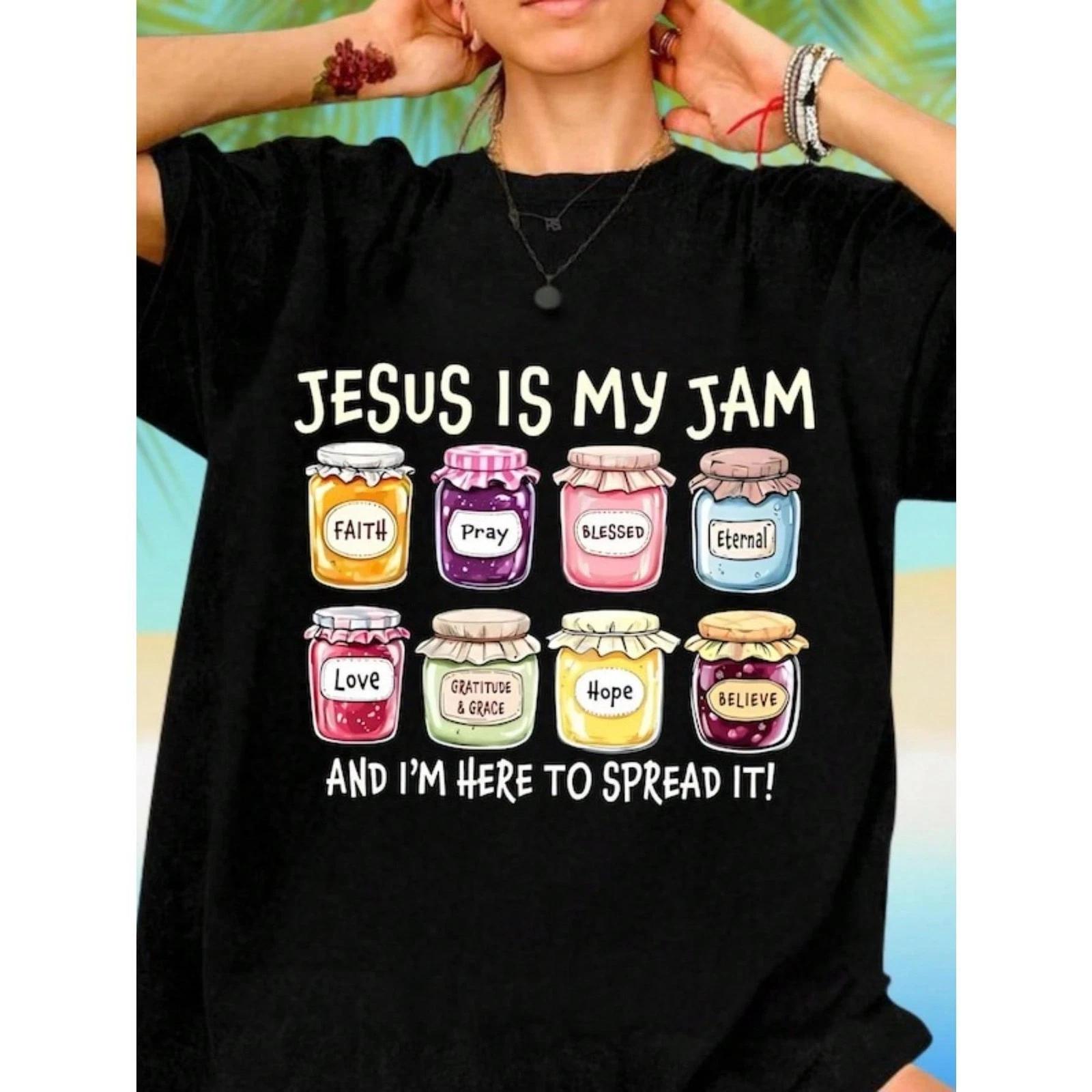 Jesus Is My Jam T-Shirt, Spread The Gospel Tee, Faith Pray , Jesus Christ Shirt XXXL