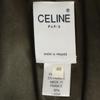 CELINE French cashmere blend Melton coat 40 khaki Women Used