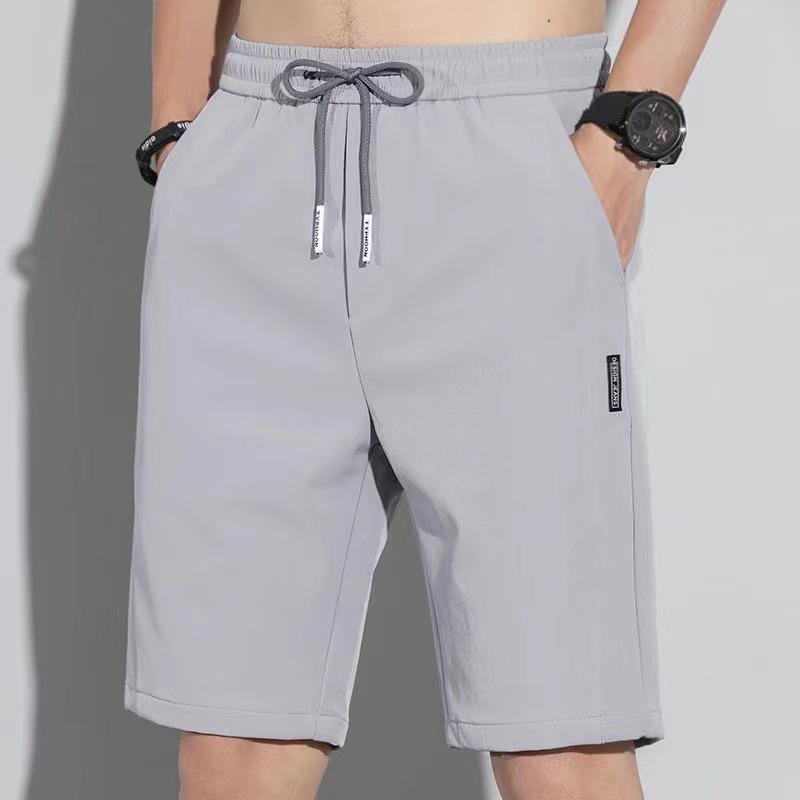 Men's Casual Loose-Fit Basketball Shorts - Summer Wide-Leg, Lightweight, Night Running 5-Point Style